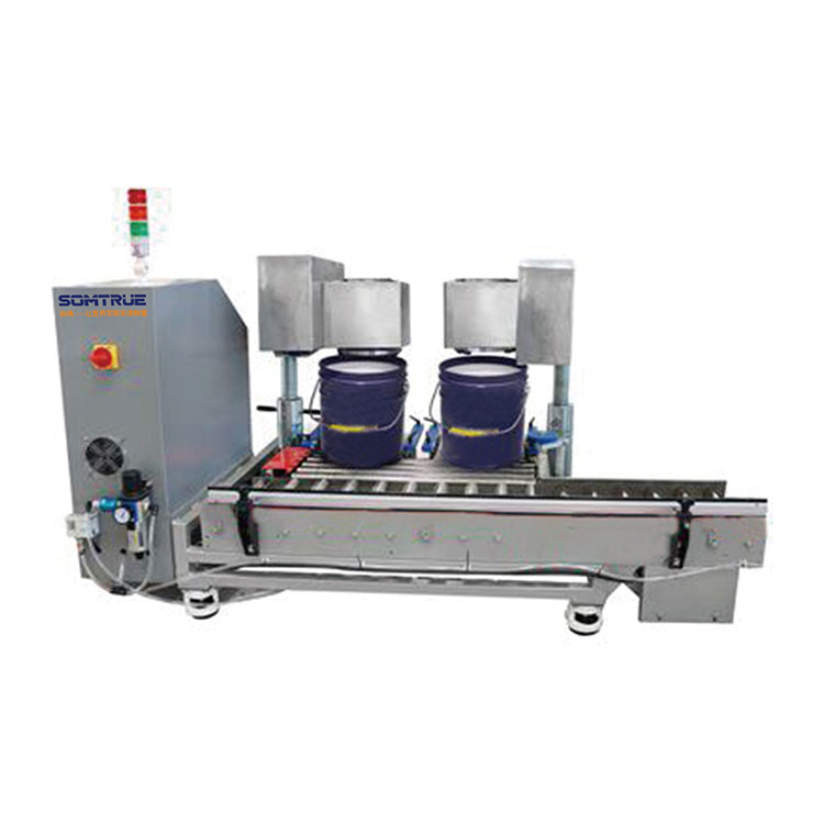 20-100L Barrel Semi-Automatyske Pharmaceutical Liquid Filling Machine