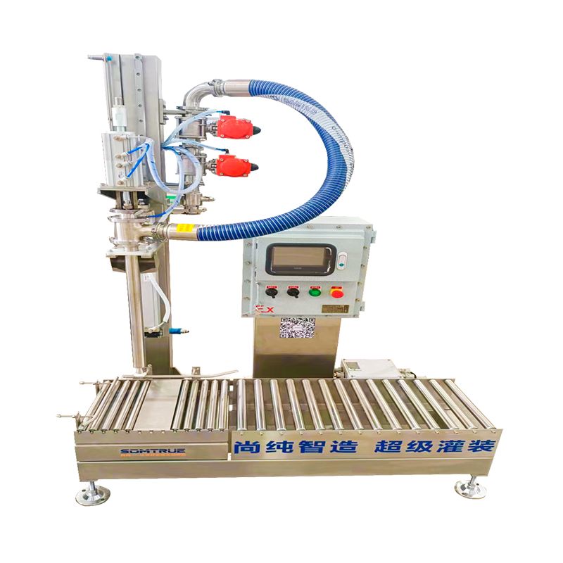 20-100L Tank Semi-Automatyske Dangerous Goods Liquid Filling Machine