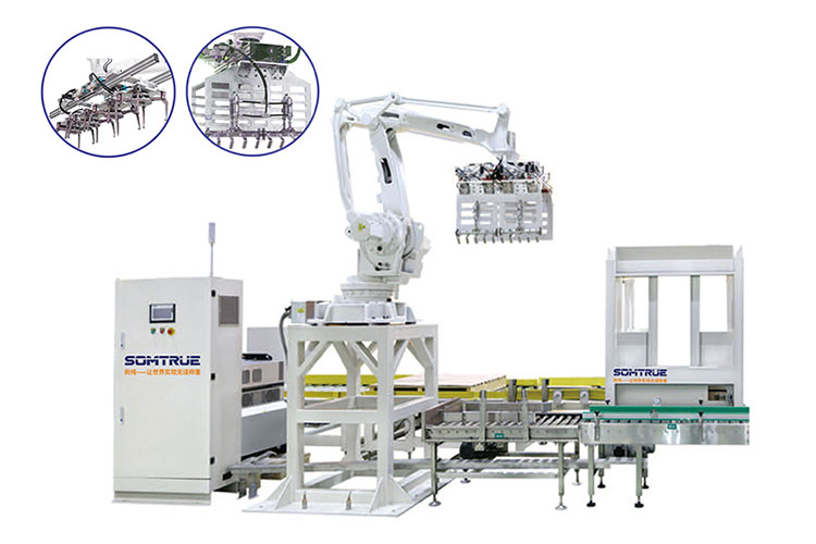 Nije robotpalletizer: in krêftich ark foar yntelliginte produksjedebuten