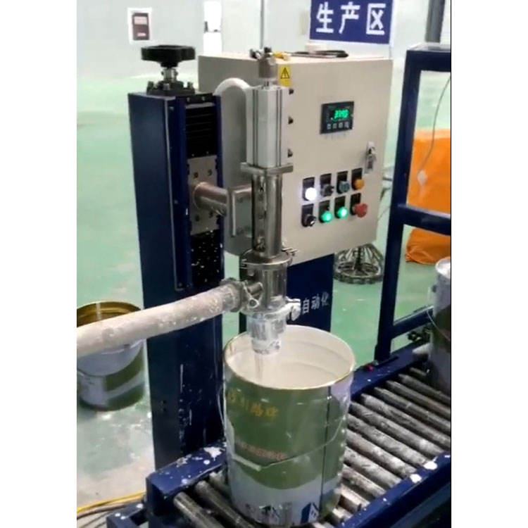 20L Bucket Semi-Automatyske Lithium Batterij Liquid Filling Machine