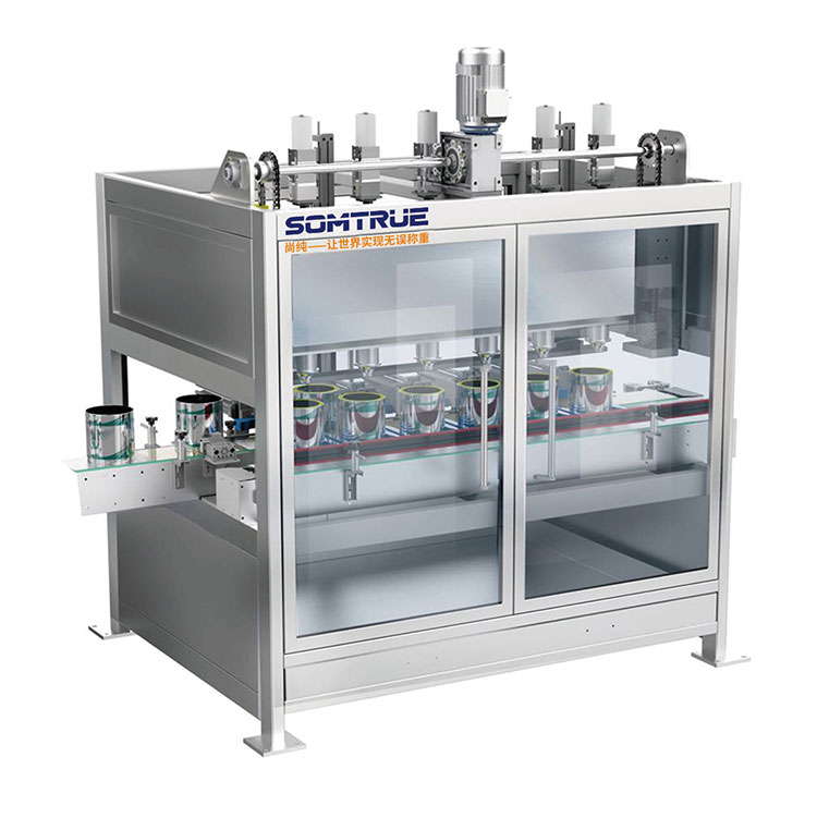 5L Barrel Folsleine Automatyske Resin Liquid Filling Machine